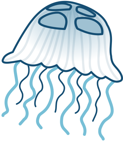 Jellyfish clipart