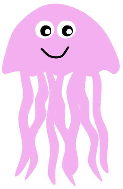 Jellyfish clipart