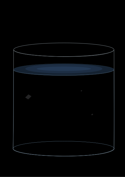 Jellyfish tank clipart