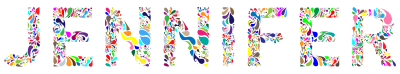Jennifer Typography clipart