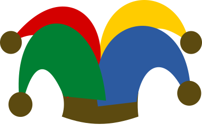 Jester's Hat Icon clipart