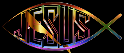 Jesus Fish Chromatic clipart