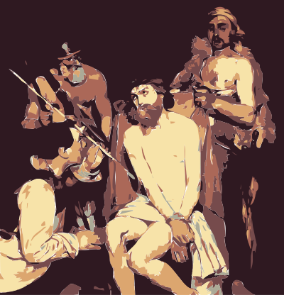 Jesus Mocked by Edouard Manet Jesus clipart