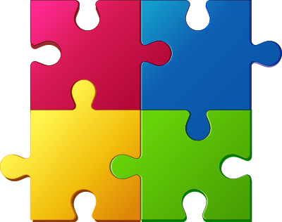 Jigsaw-puzzle clipart