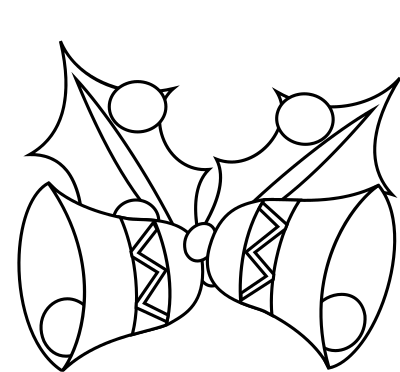 Jingle Bells Coloring Book clipart