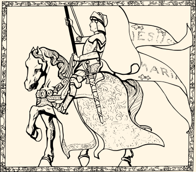 Joan of Arc clipart