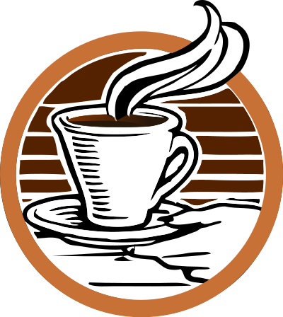Johnny's Cup of Coffee Coloured clipart