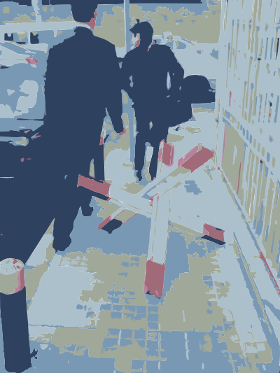 Joi Ito Walking 2009-11-19 15.00.49 clipart