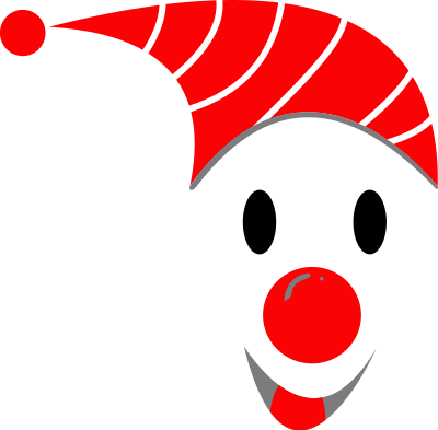 Joker - simplified version clipart