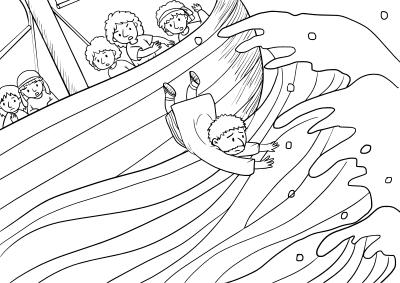 Jonah 1:1-17 03 clipart
