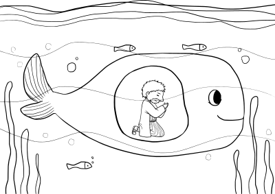 Jonah 1:1-17 04 clipart