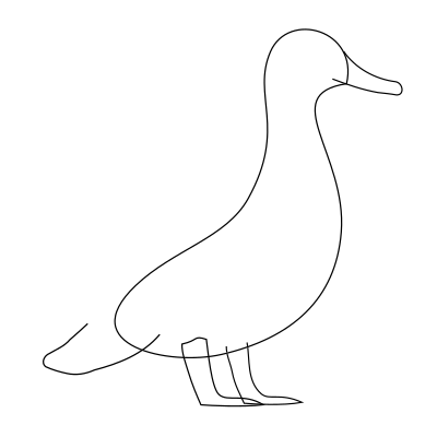 Jonathon's Duck clipart
