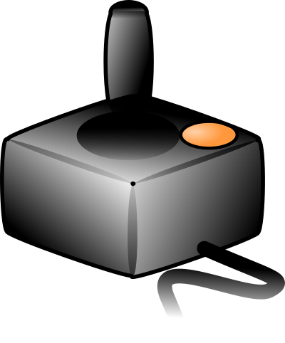 Joystick atari style da r clipart