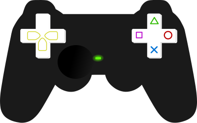 JoyStick PS1 clipart