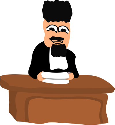 Judge clipart
