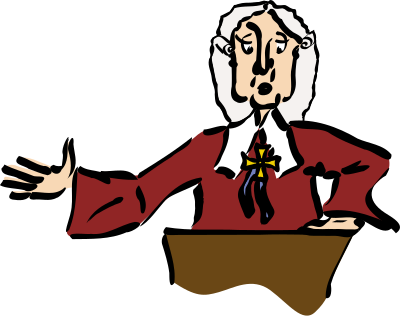 Judge clipart