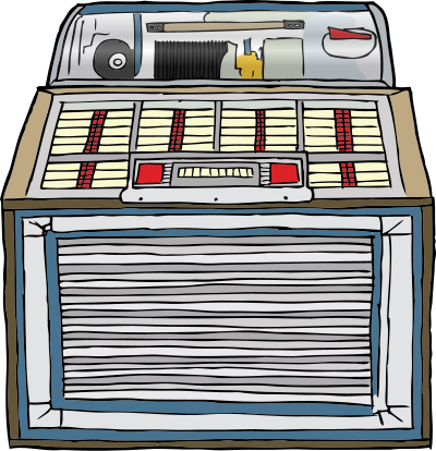 Jukebox clipart