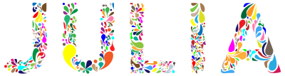 Julia Typography clipart