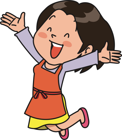 Jump for joy clipart