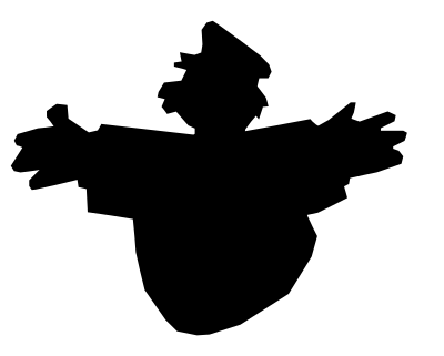 Jumping Man refixed clipart