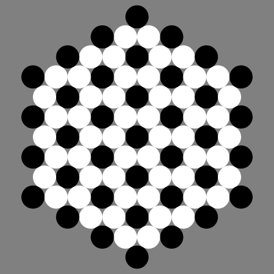 June 25 2012 black and white circles clipart