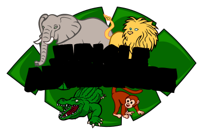 Jungle Adventure Kids Club Logo 2 clipart