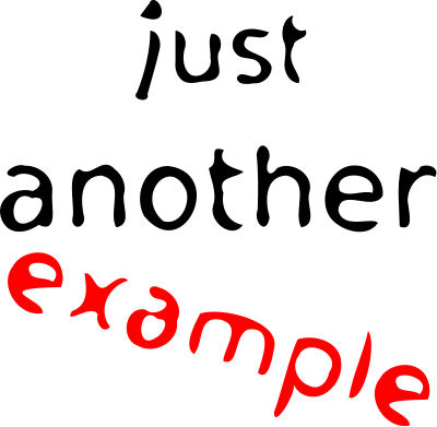 Just another example clipart