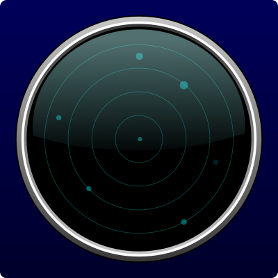 Just another radar screen clipart