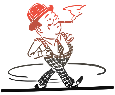 Just walking clipart