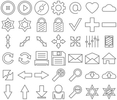 K - icons clipart