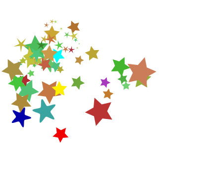 Kaleidoscope, 3 fold symmetry clipart