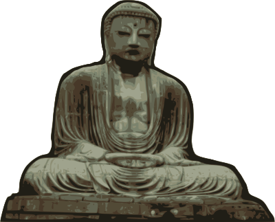 Kamakura Buddha clipart