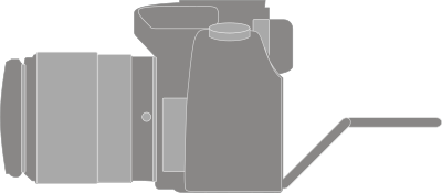 Kamera mit Display clipart