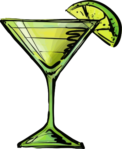 Kamikaze cocktail clipart