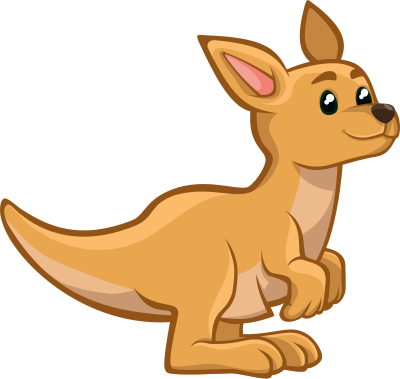 Kangaroo clipart