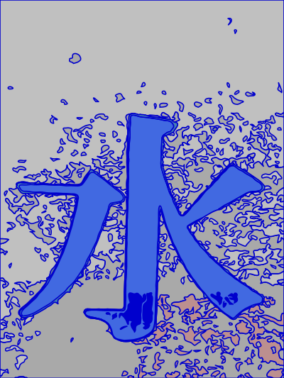 Kanji - Water clipart
