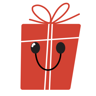 Kawaii Gift or Present clipart