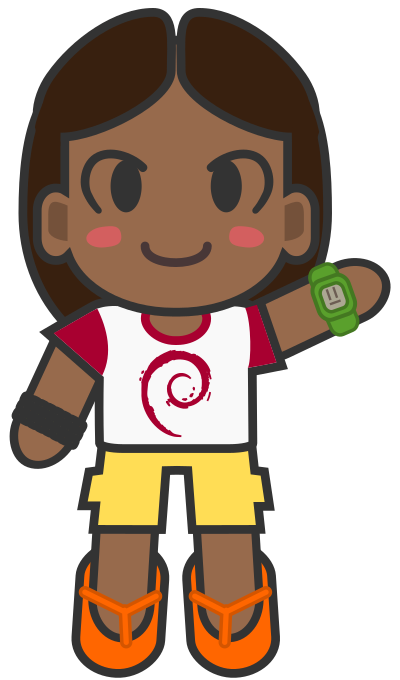 kawaii Hacker clipart