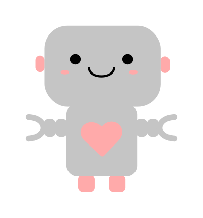 Kawaii Robot clipart