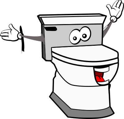 Kawaii Toilet clipart