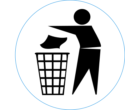 Keep tidy outside 01 clipart