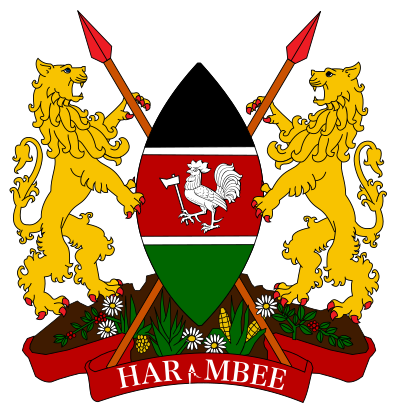 Kenya Coat of Arms clipart