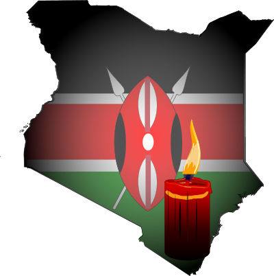 Kenya vigil clipart