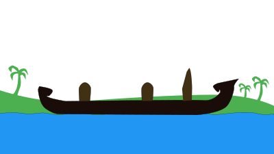 Kerala Houseboat Traditional Tourism clipart