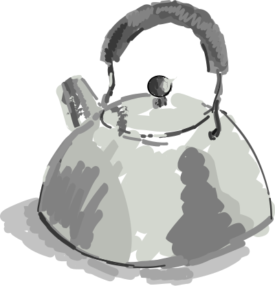 Kettle clipart