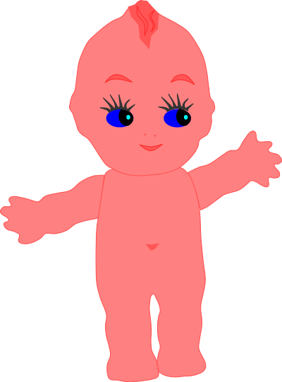 Kewpie Doll clipart