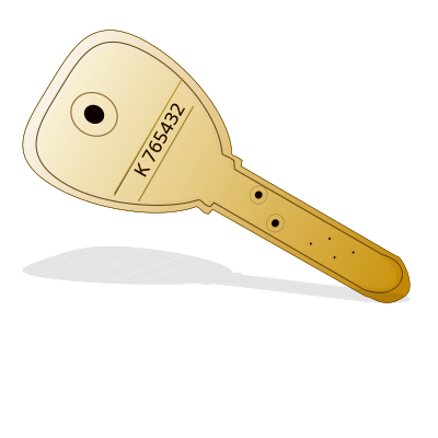 Key-Icon 64x64 clipart