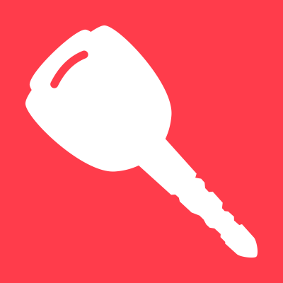 Key Logo - Flat Modern Style 1 clipart