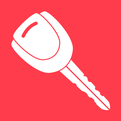 Key Logo - Flat Modern Style 2 clipart