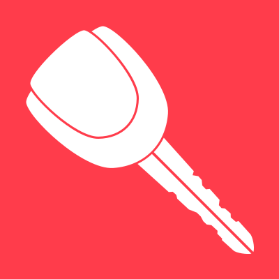 Key Logo - Flat Modern Style 3 clipart